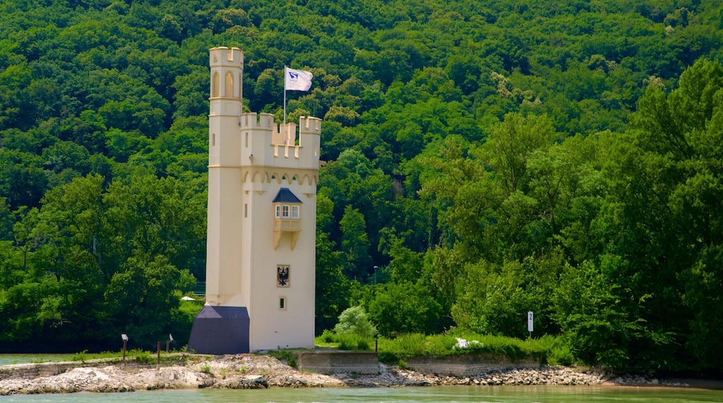 Mäuseturm showing heritage elements and tranquil scenes