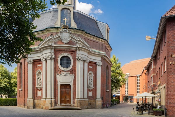 Clemenskirche featuring heritage elements and a church or cathedral