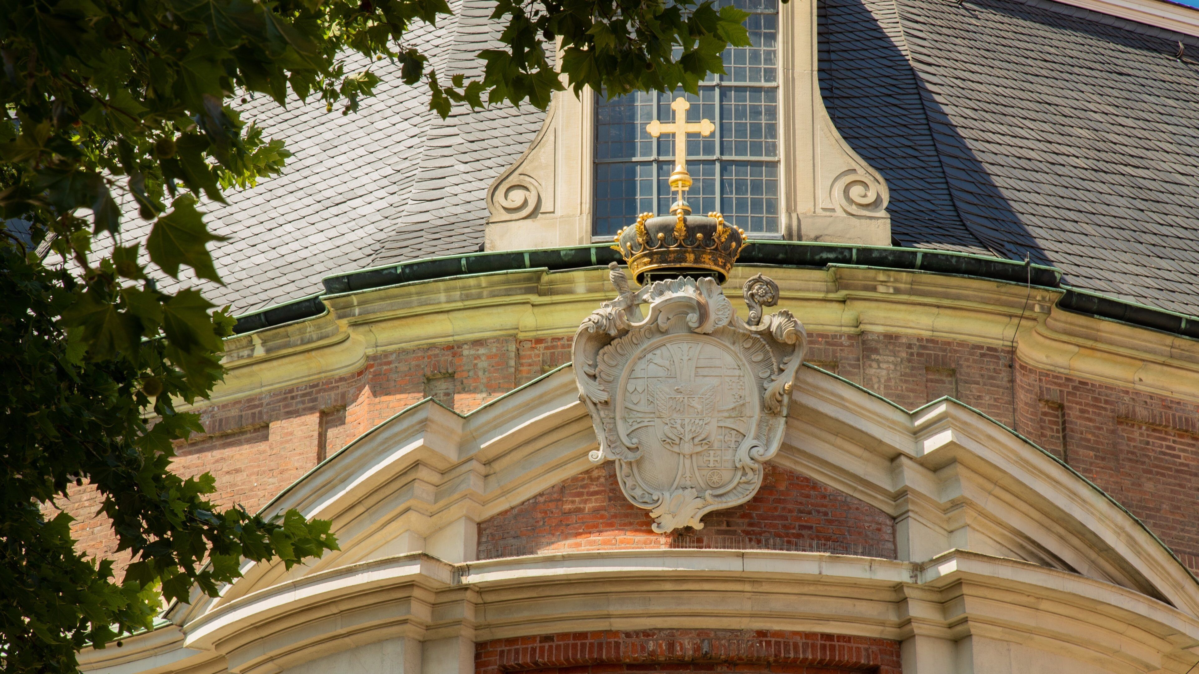 Clemenskirche showing religious elements and heritage elements