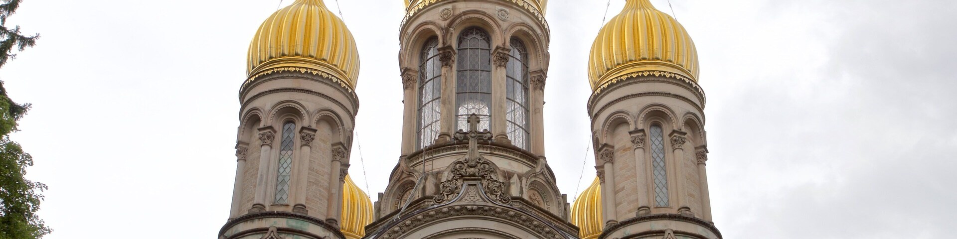Russian Orthodox Church showing heritage architecture and a church or cathedral