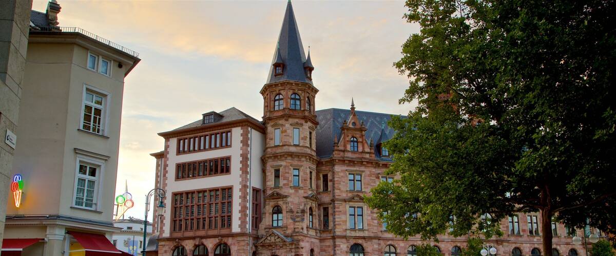 Neues Rathaus montrant patrimoine historique, ville et patrimoine architectural