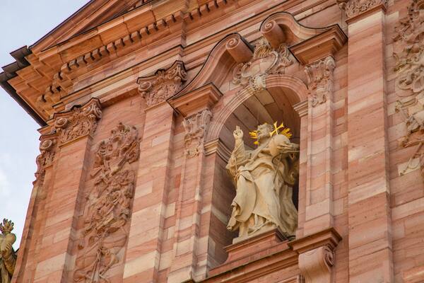 Jesuitenkirche which includes heritage elements and a church or cathedral