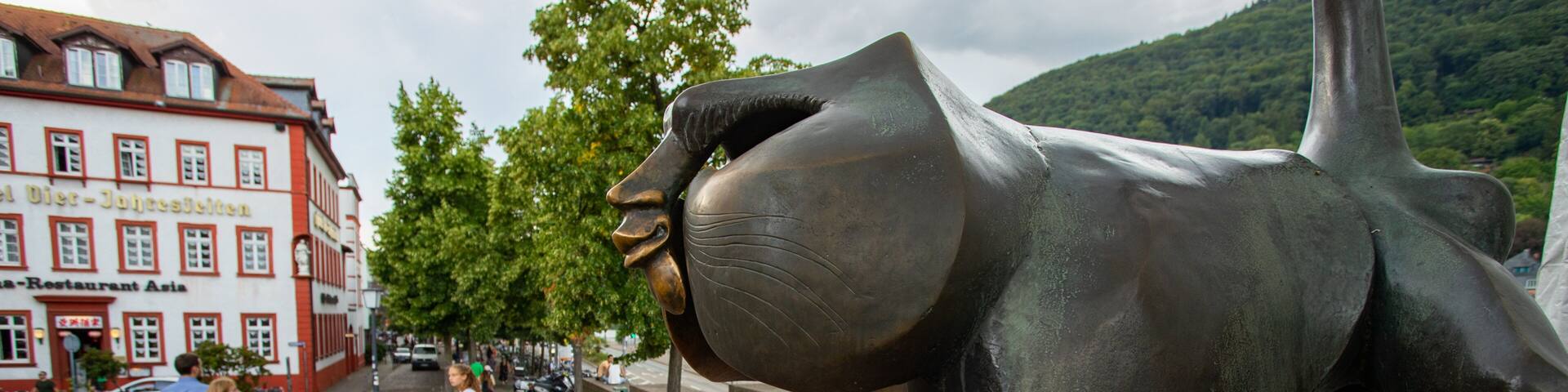 Brass Monkey which includes outdoor art