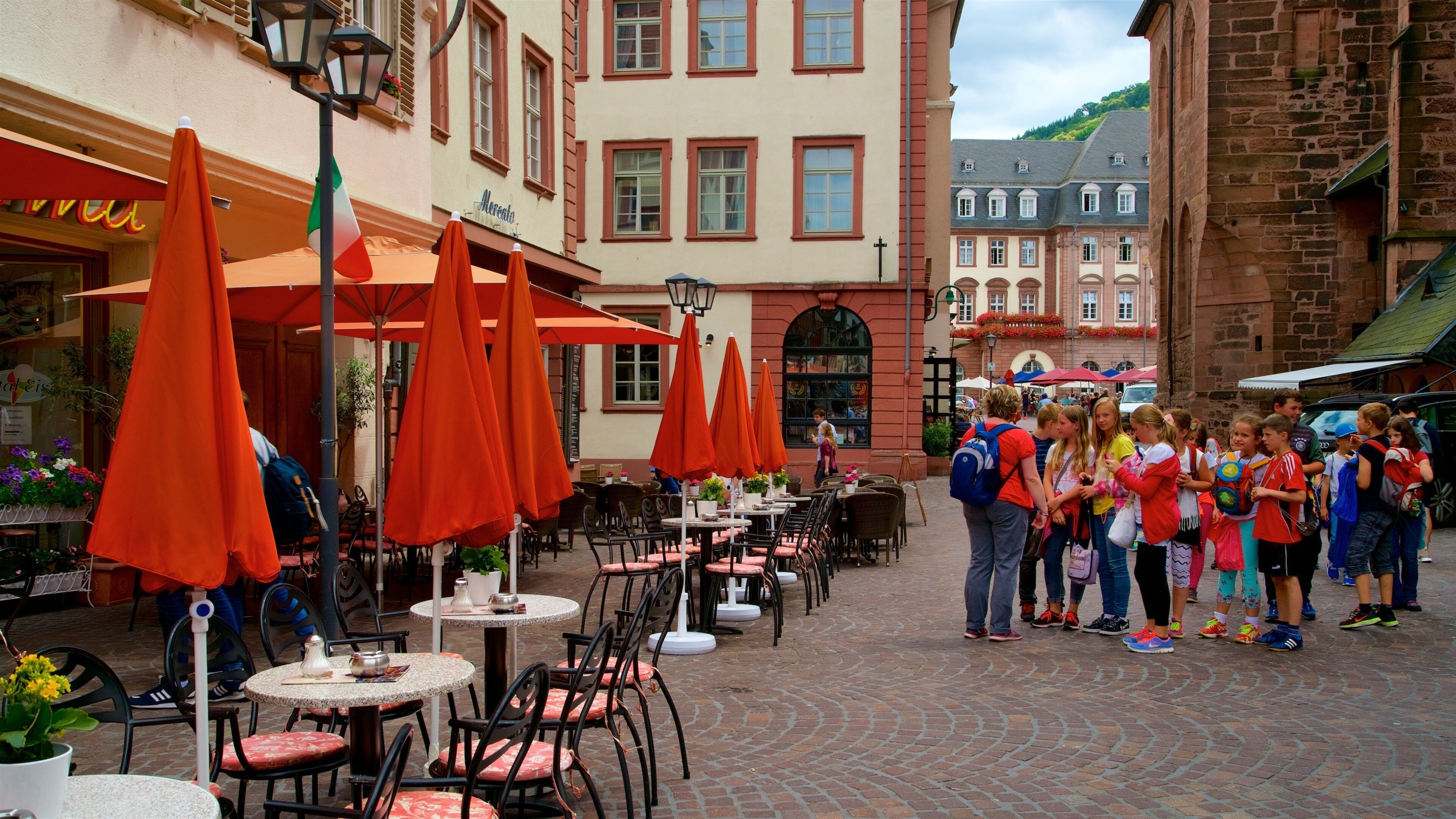 Marktplatz as well as a small group of people