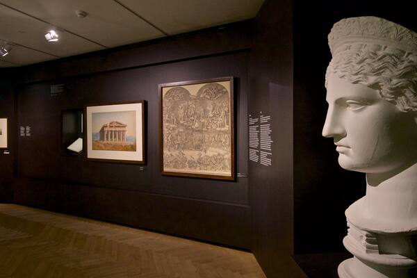 Musée national de Goethe montrant vues intérieures et art