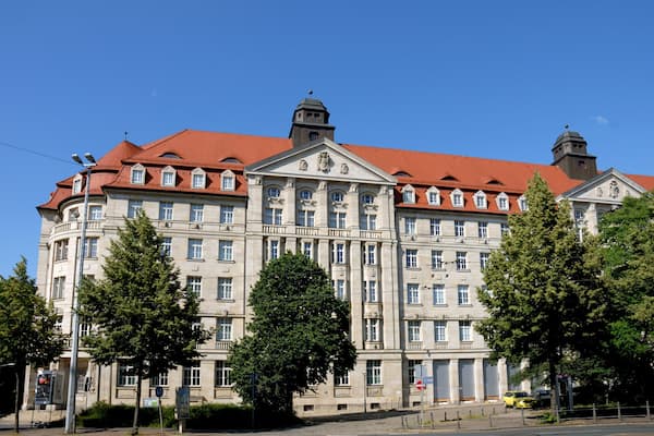 ABGD0X Former building of the Ministry for State Security, Leipzig, Saxony, Germany