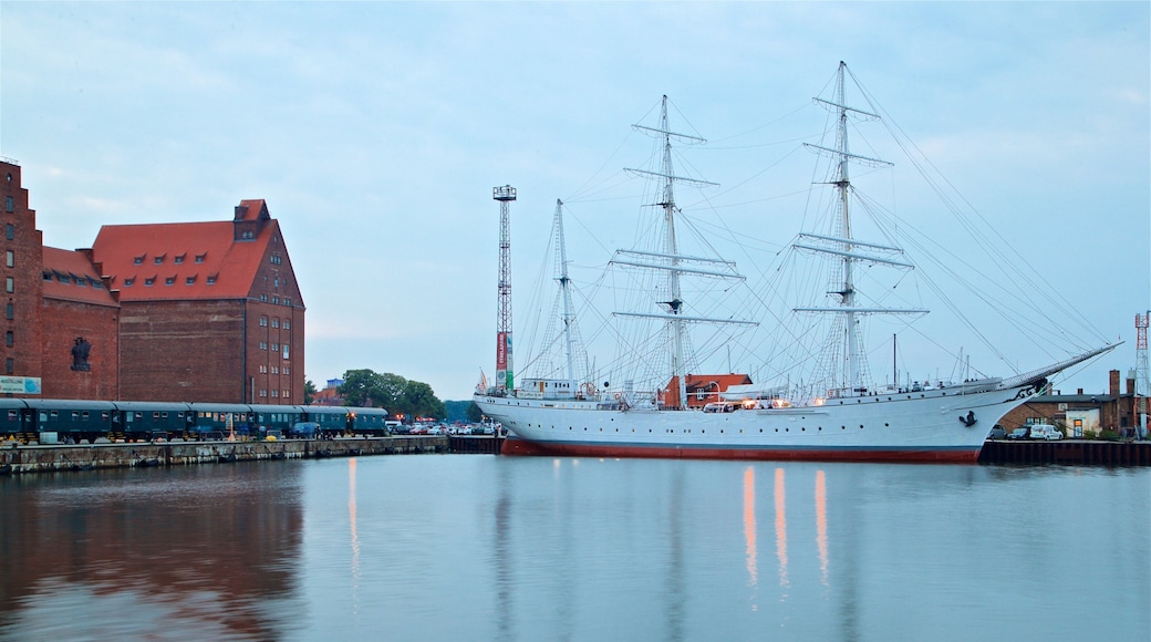 Gorch Fock 1 featuring a bay or harbor
