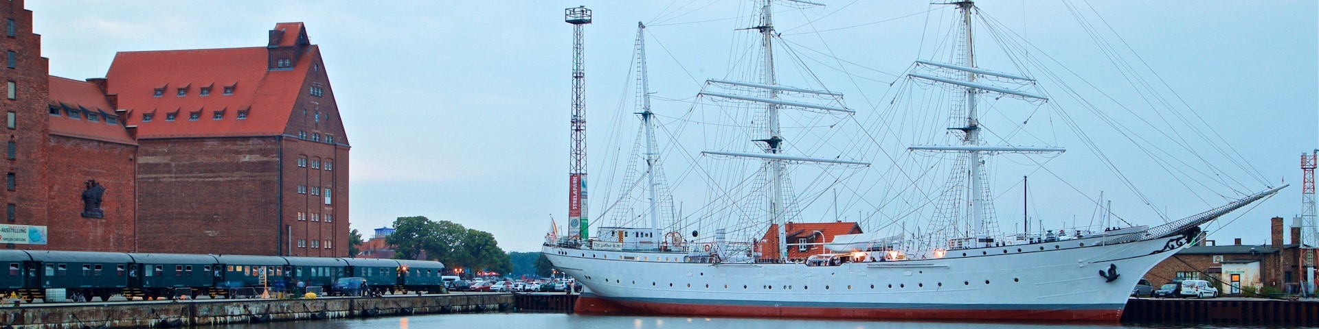 Gorch Fock 1 featuring a bay or harbor