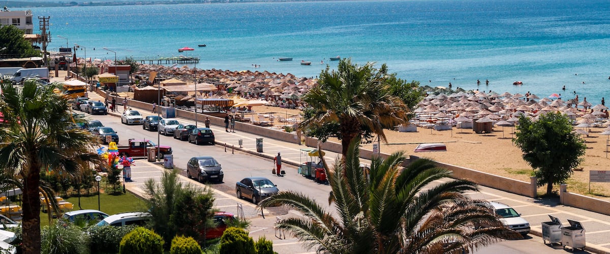 Sarimsakli Beach on Ayvalik, Turkey