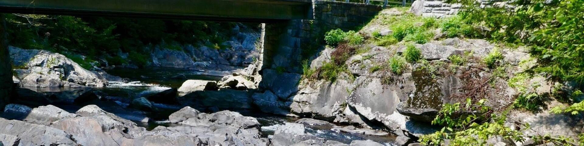Waterfall and a place to swim