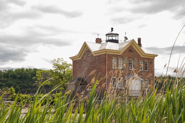 A Lighthouse in the grass