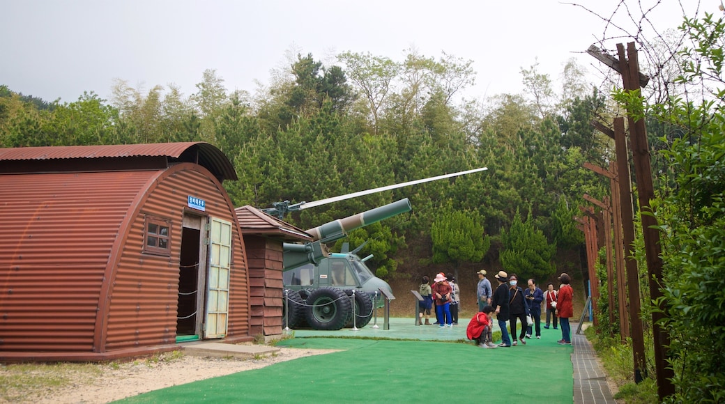 Geoje POW Camp as well as a small group of people