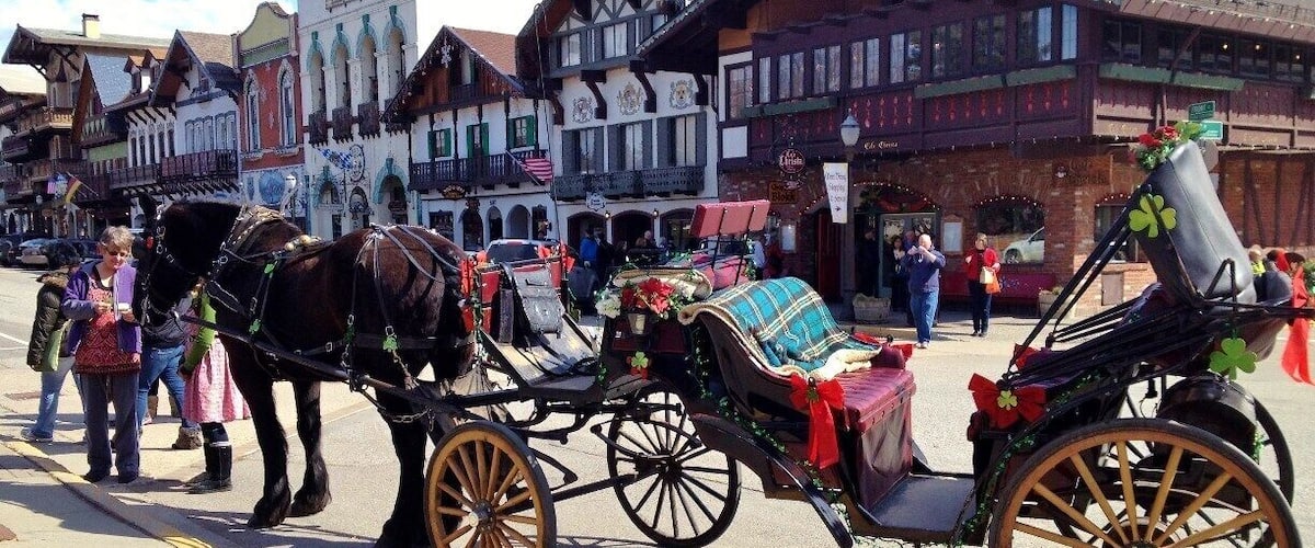 A fun way to see downtown Leavenworth.