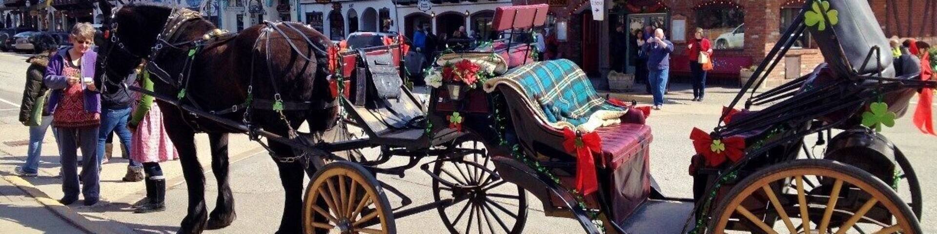 A fun way to see downtown Leavenworth.