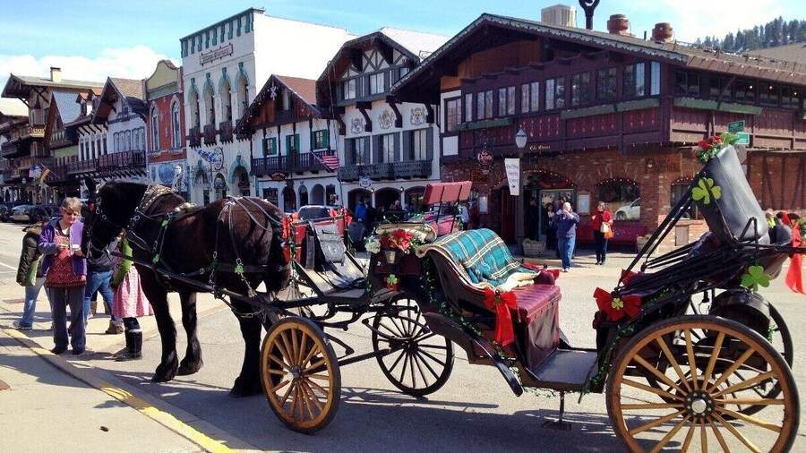 A fun way to see downtown Leavenworth.