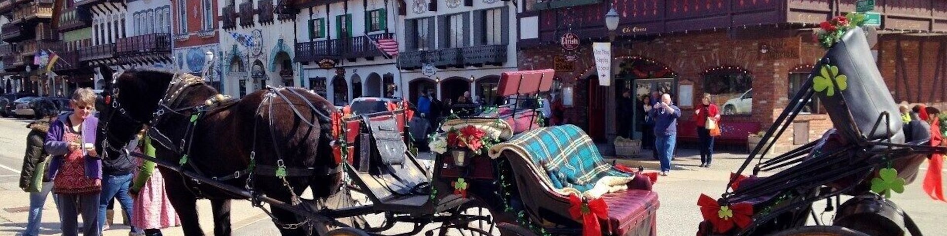 A fun way to see downtown Leavenworth.