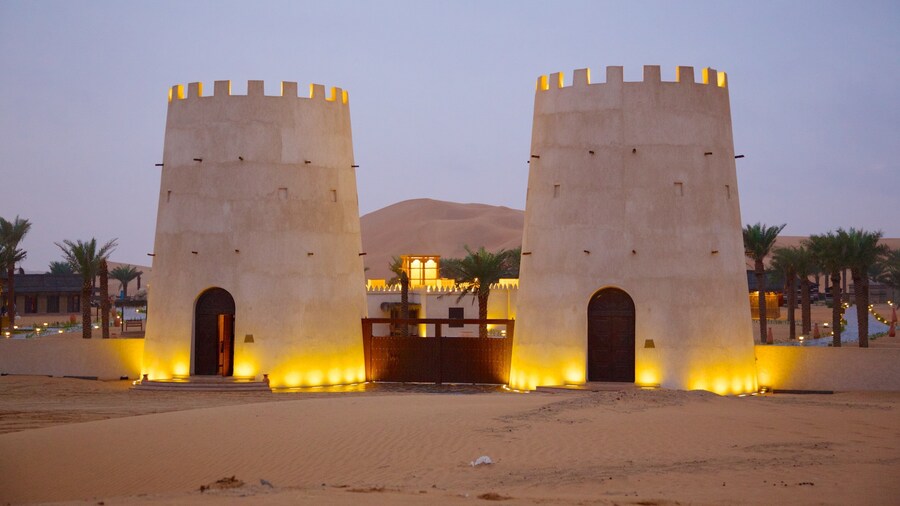 Arabian Nights Village featuring desert views