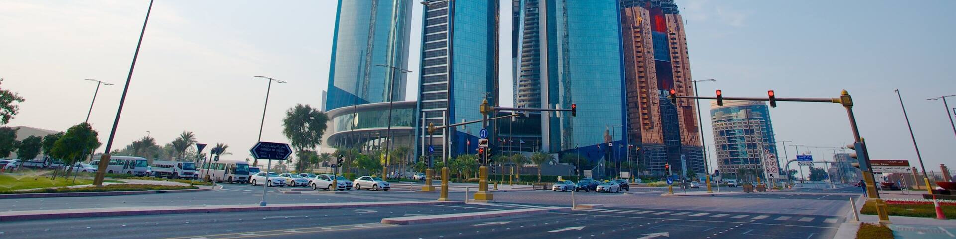 Ămirat d\'Abou Dabi mettant en vedette ville, cbd et building