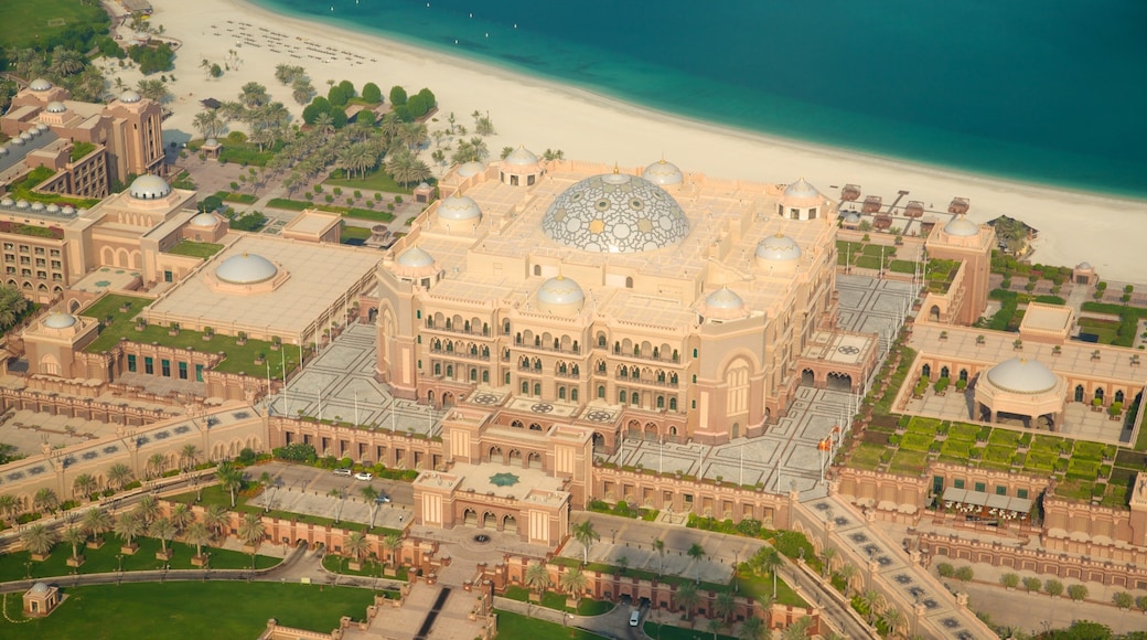Abu Dhabi Emirate featuring heritage architecture and a castle
