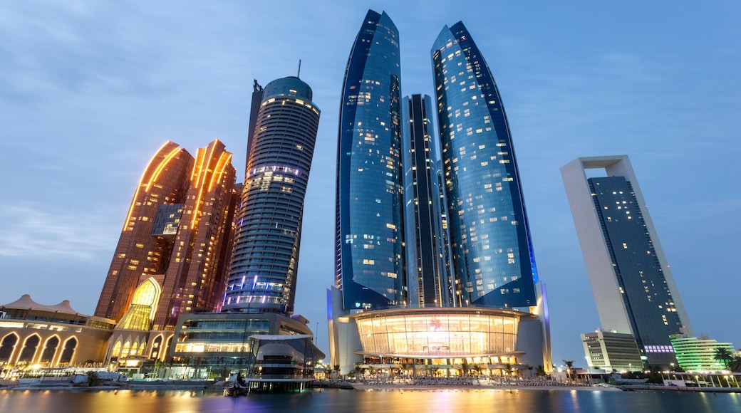 Etihad Towers in Abu Dhabi, UAE