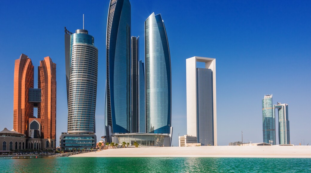 Etihad Towers in Abu Dhabi, United Arab Emirates