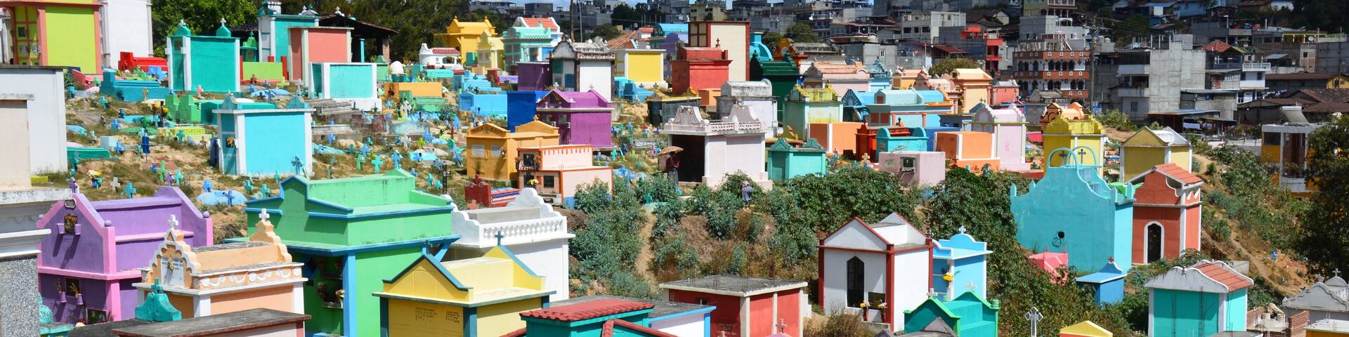 Cimetière Coloré Chichicastenango Guatemala