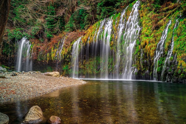 Majestic Mossbrae Falls, Dunsmuir, California