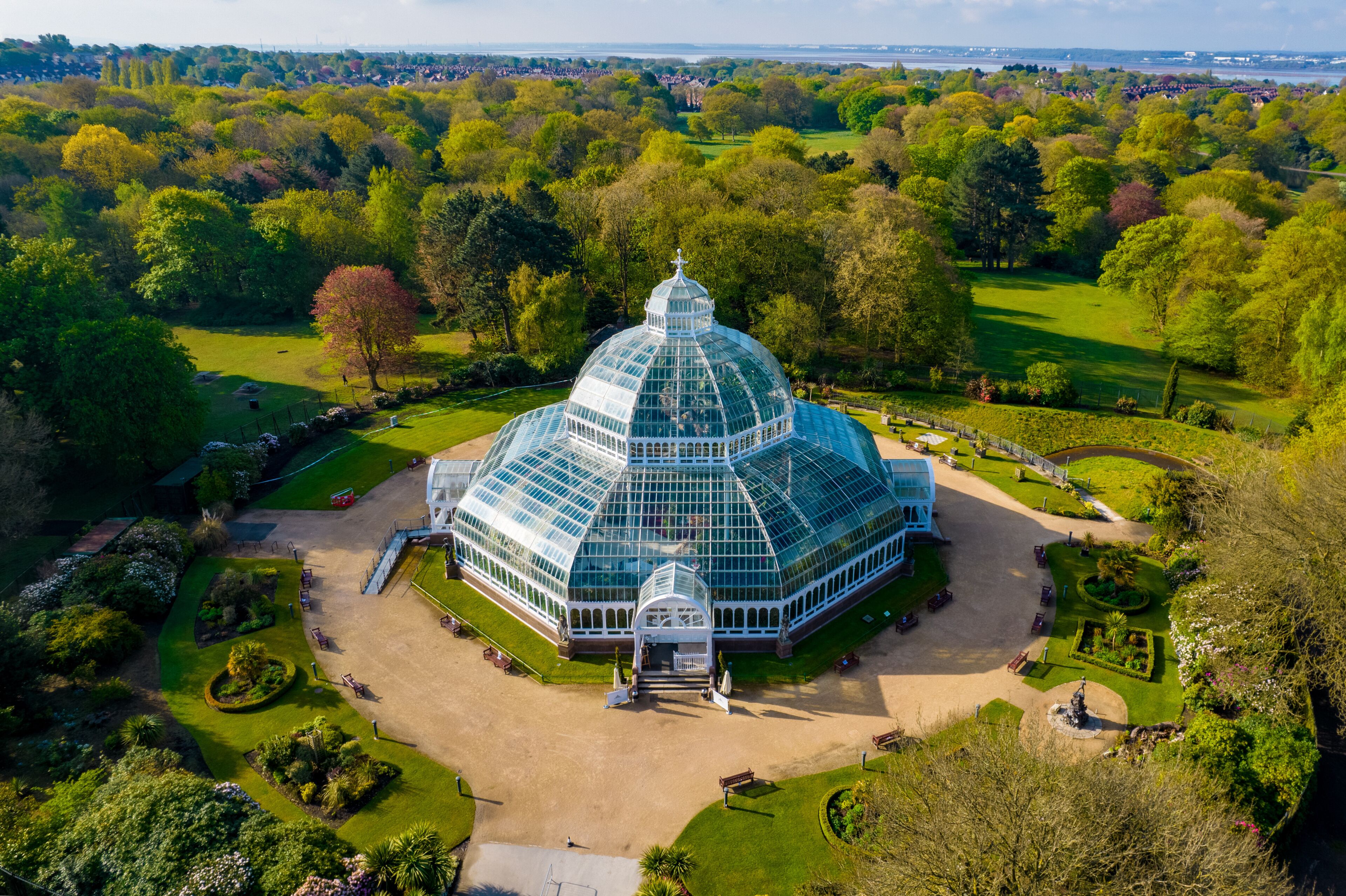 The Palm House in Sefton Park
