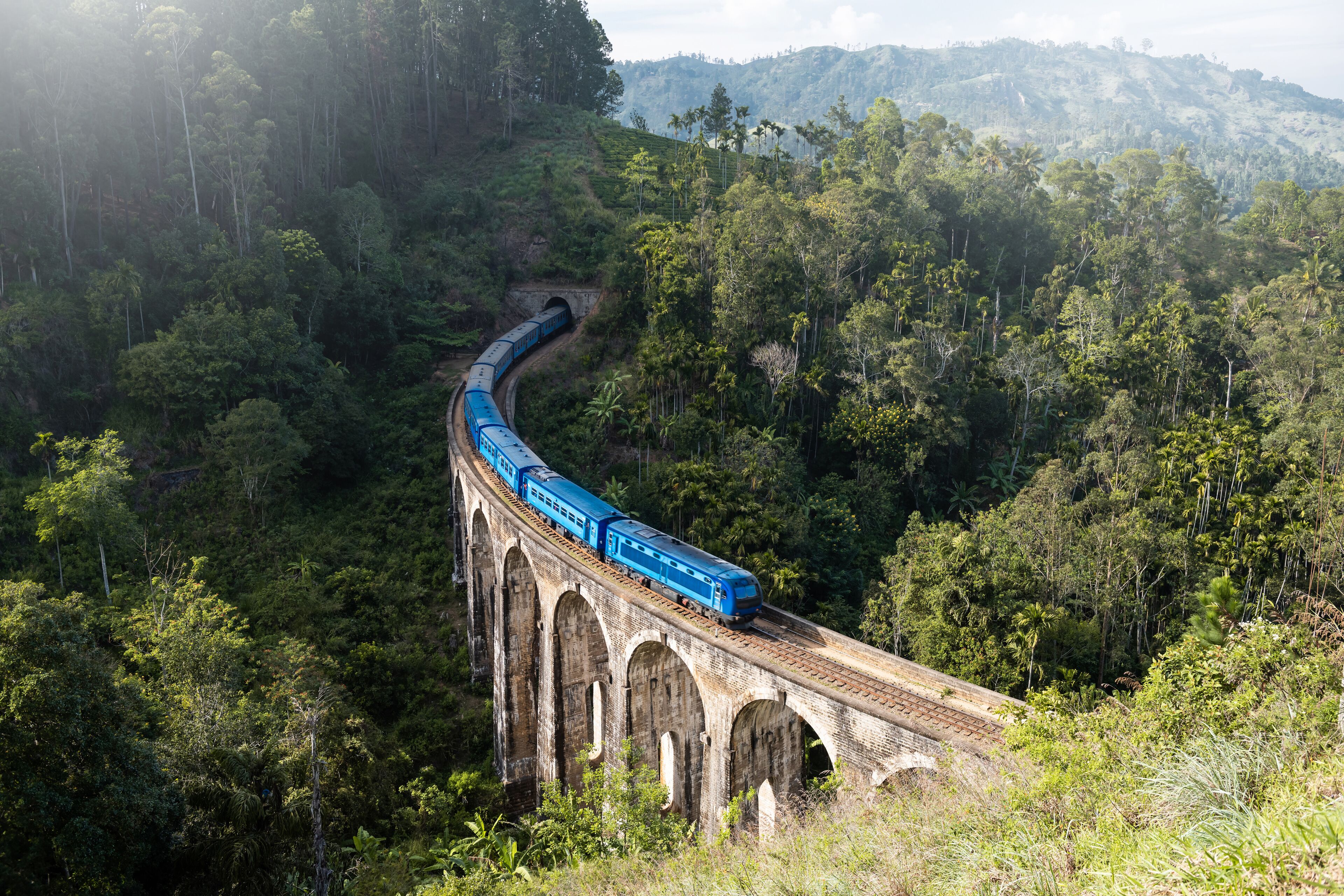 Demodara nine arch bridge, Ella, Sri Lanka