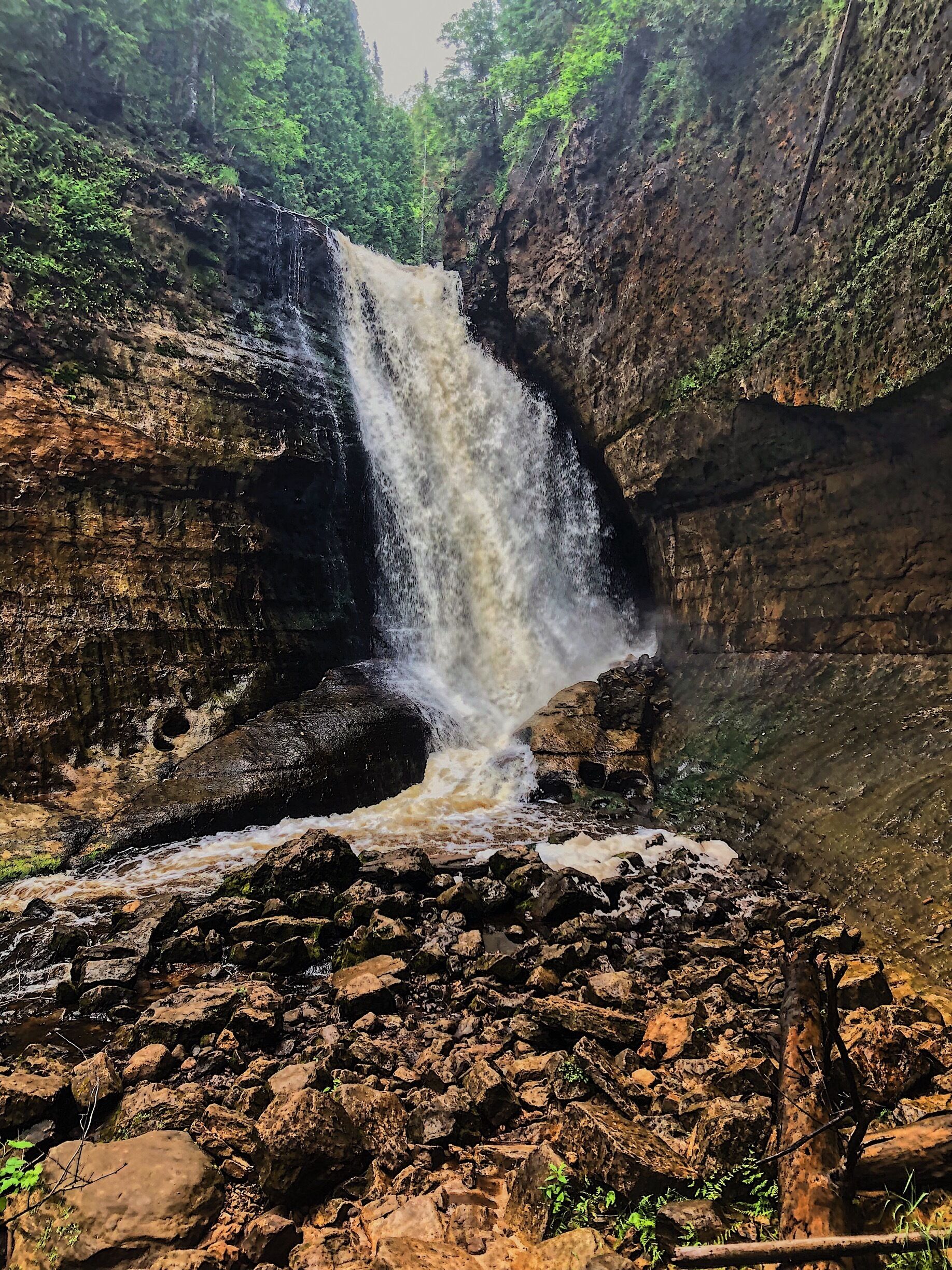 Miners Falls in Pictured Rocks National Lakeshore