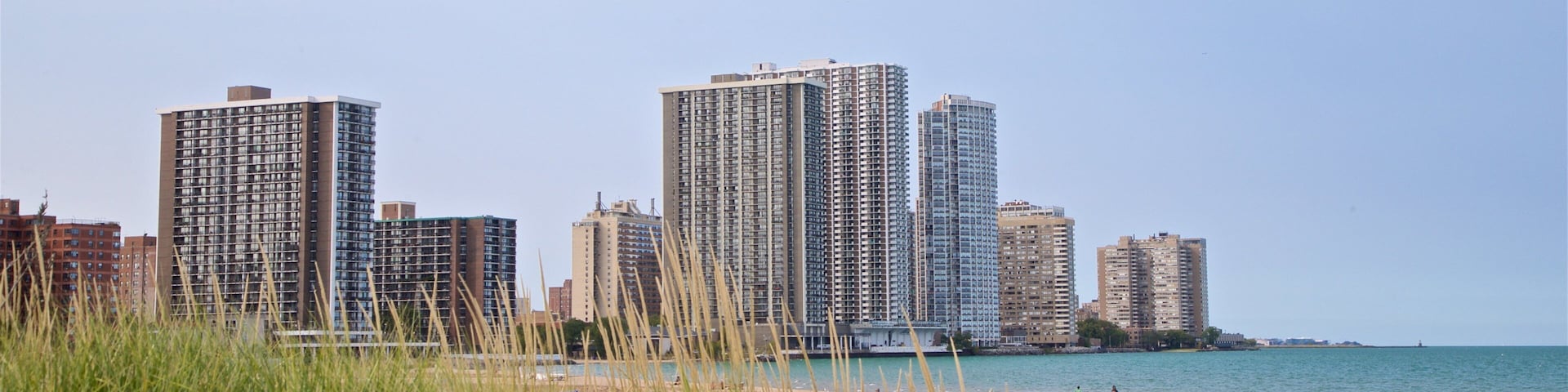 Kathy Osterman Beach which includes a city, general coastal views and a coastal town