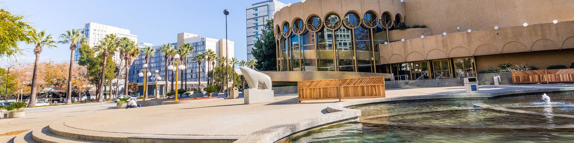 Center for the performing arts venue in downtown San Jose, Silicon Valley, south San Francisco bay area