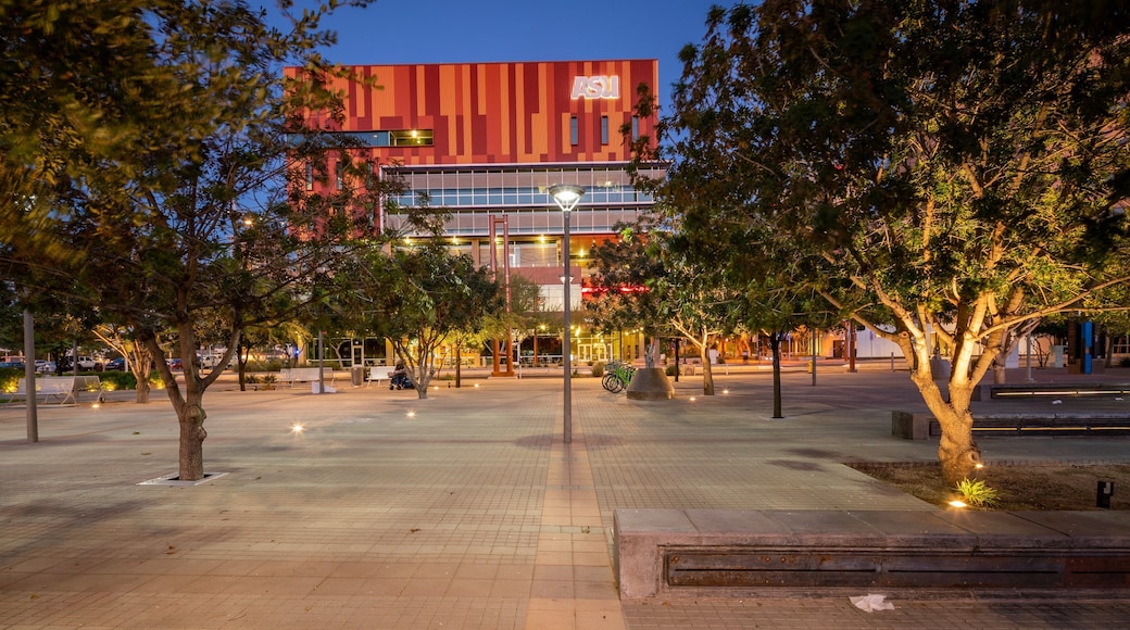 Civic Space Park showing a square or plaza