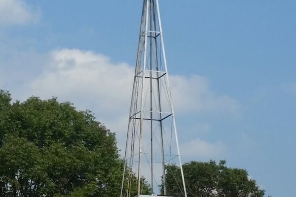 Suson Park in St. Louis. They have several pavilions for BBQs and events. They have a barn area with animals too. We enjoyed time with family and friends today under a pavilion.