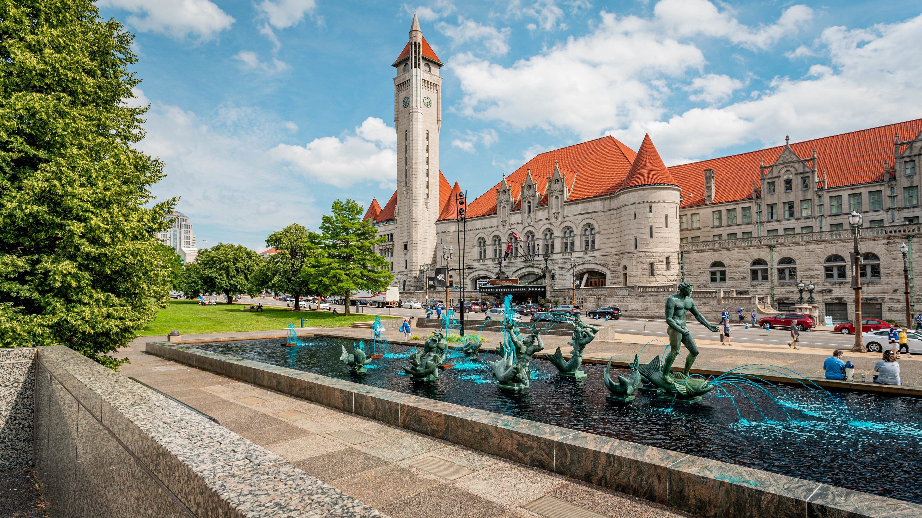 Meeting of the Waters Fountain