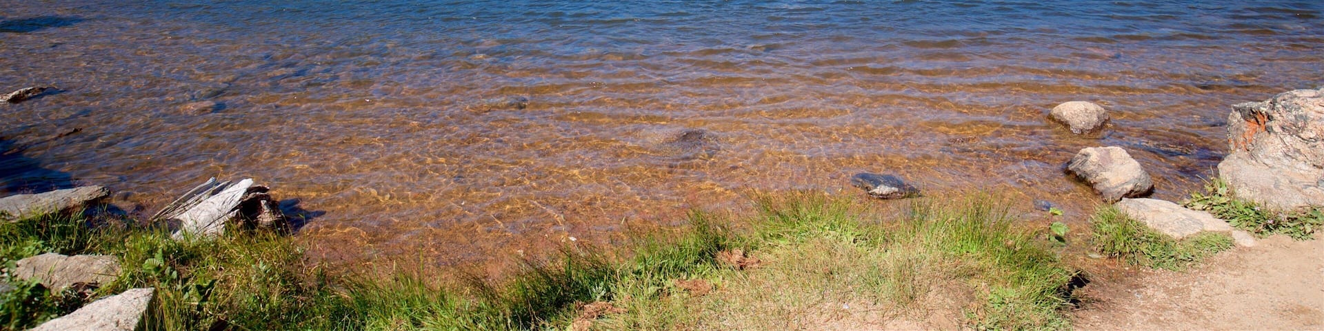 Estes Park showing a lake or waterhole