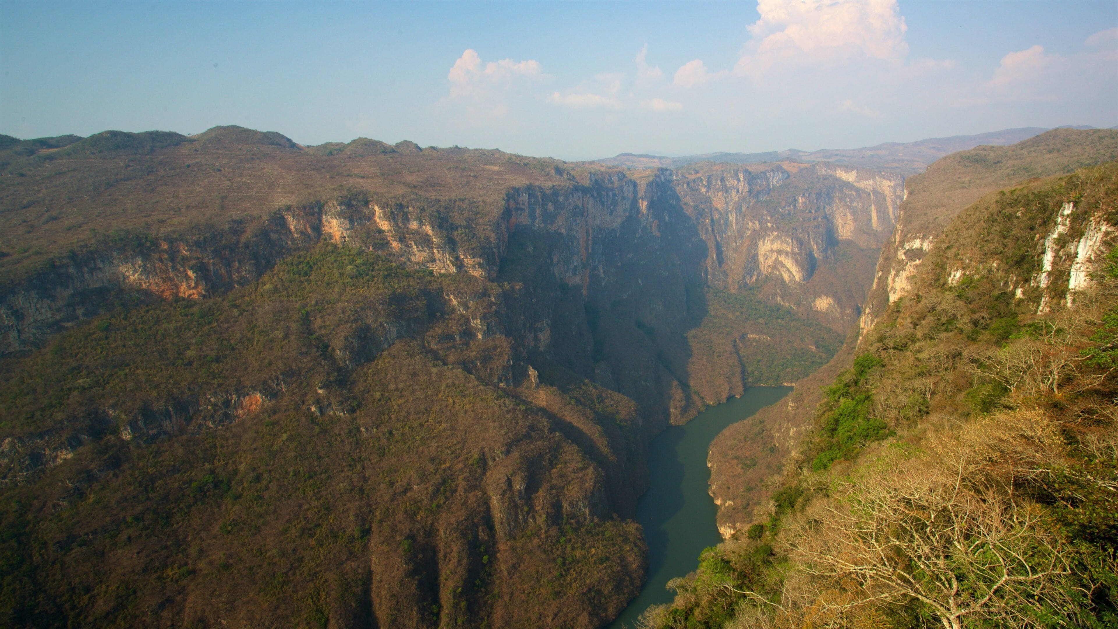 Manos que Imploran Viewpoint featuring landscape views, a gorge or canyon and a river or creek