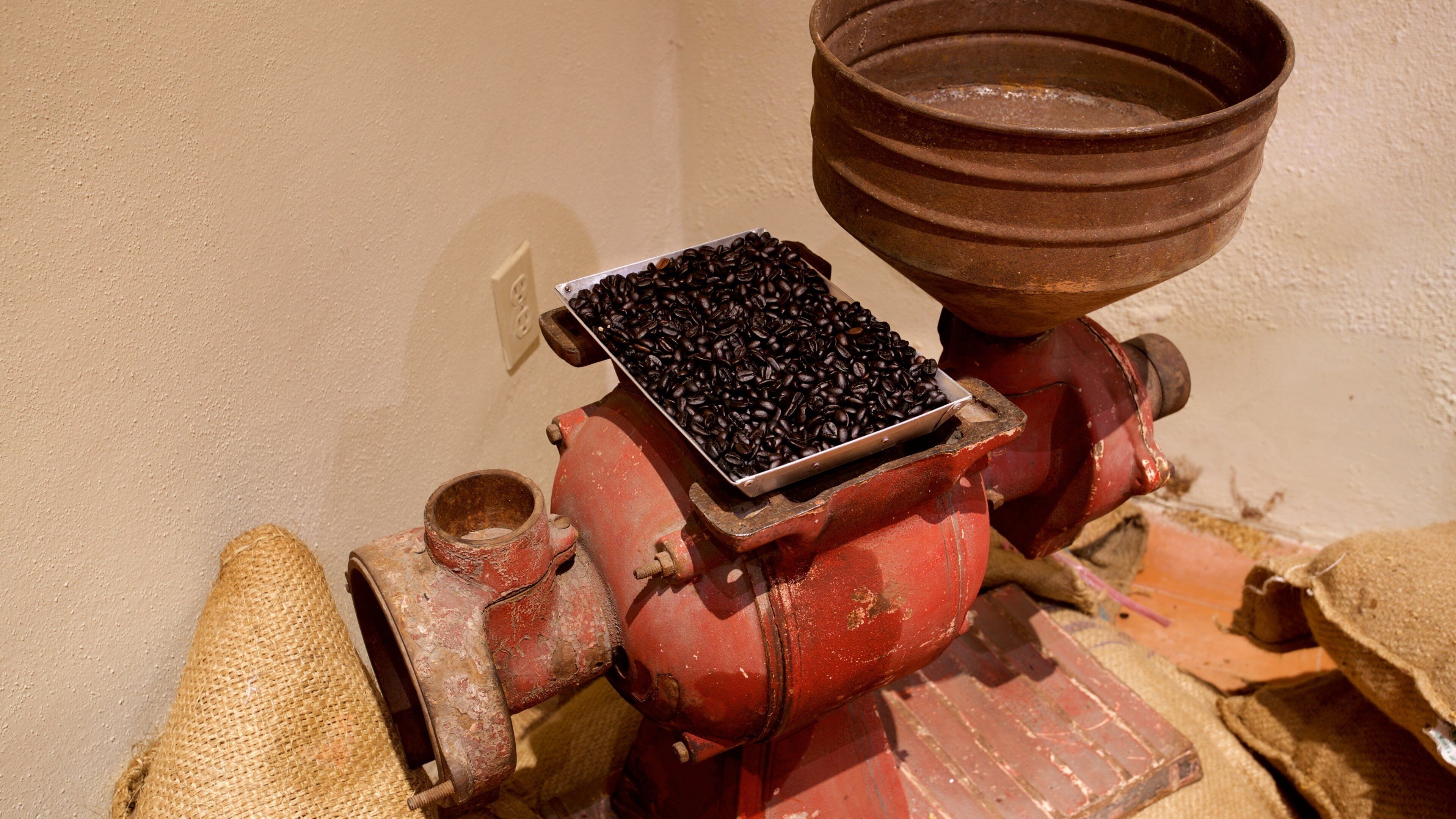 Musée du café mettant en vedette vues intérieures
