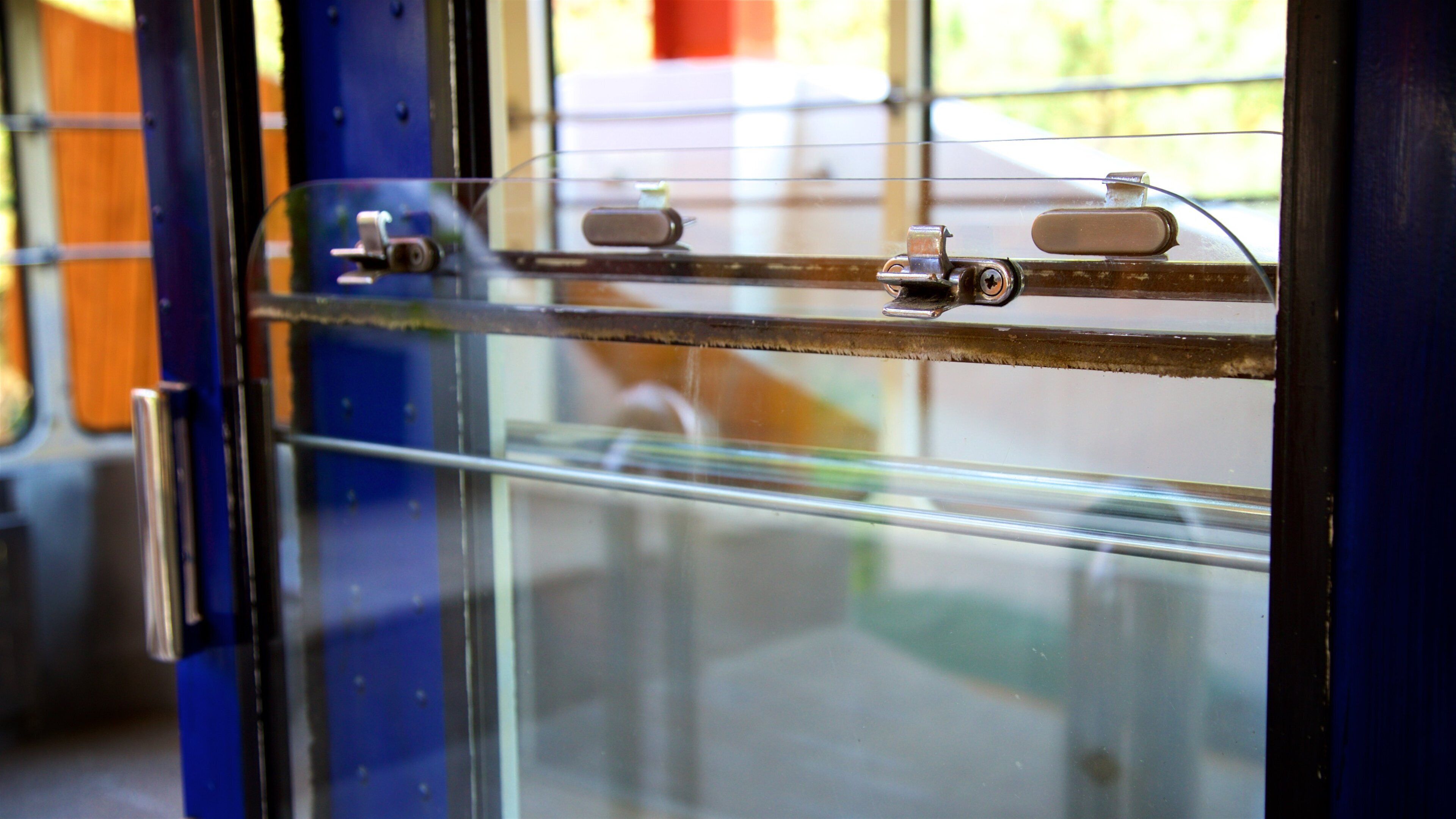 Namsan Cable Car showing interior views and a gondola