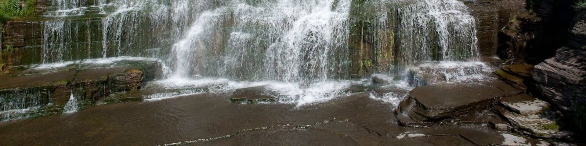 Hector Falls off 414 on the southeast end of Seneca Lake in Finger Lakes region of Upstate New York.