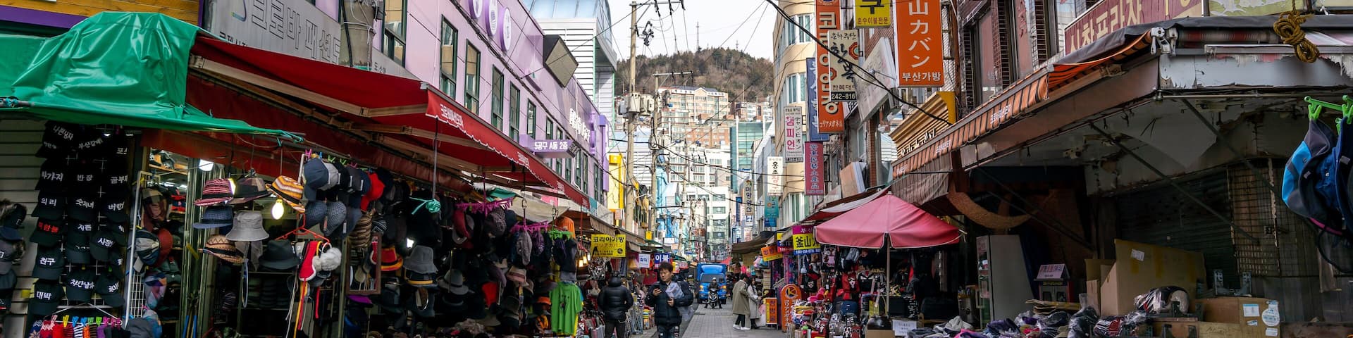 Gukje Market in Busan