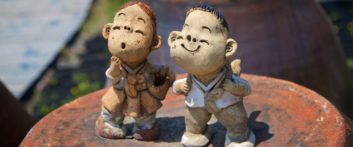 Kyongju Folk Craft Village which includes outdoor art