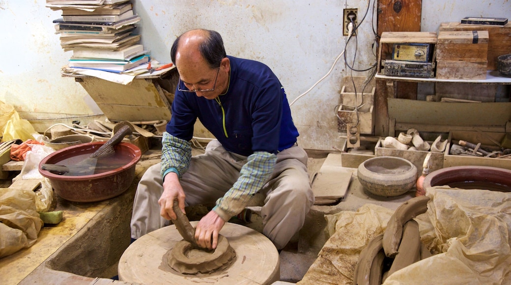 Kyongju Folk Craft Village as well as an individual male