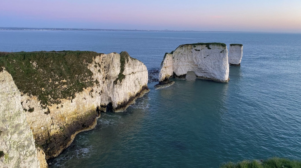 Sunrise on a January morning.