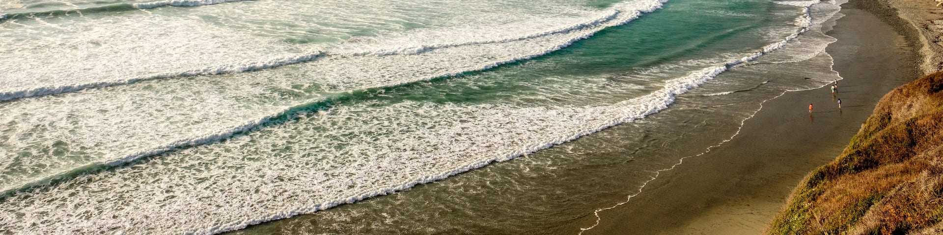 USA Pacific coast, Sand Dollar Beach, Big Sur, California