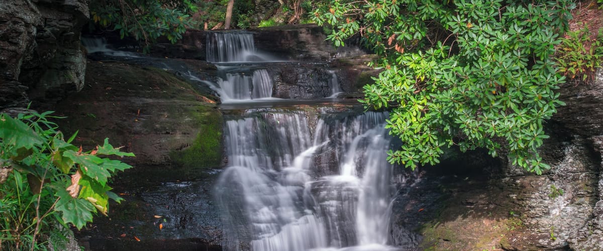 Spent the weekend exploring the Poconos 
Mountains. #AquaTrove #waterfall #nature