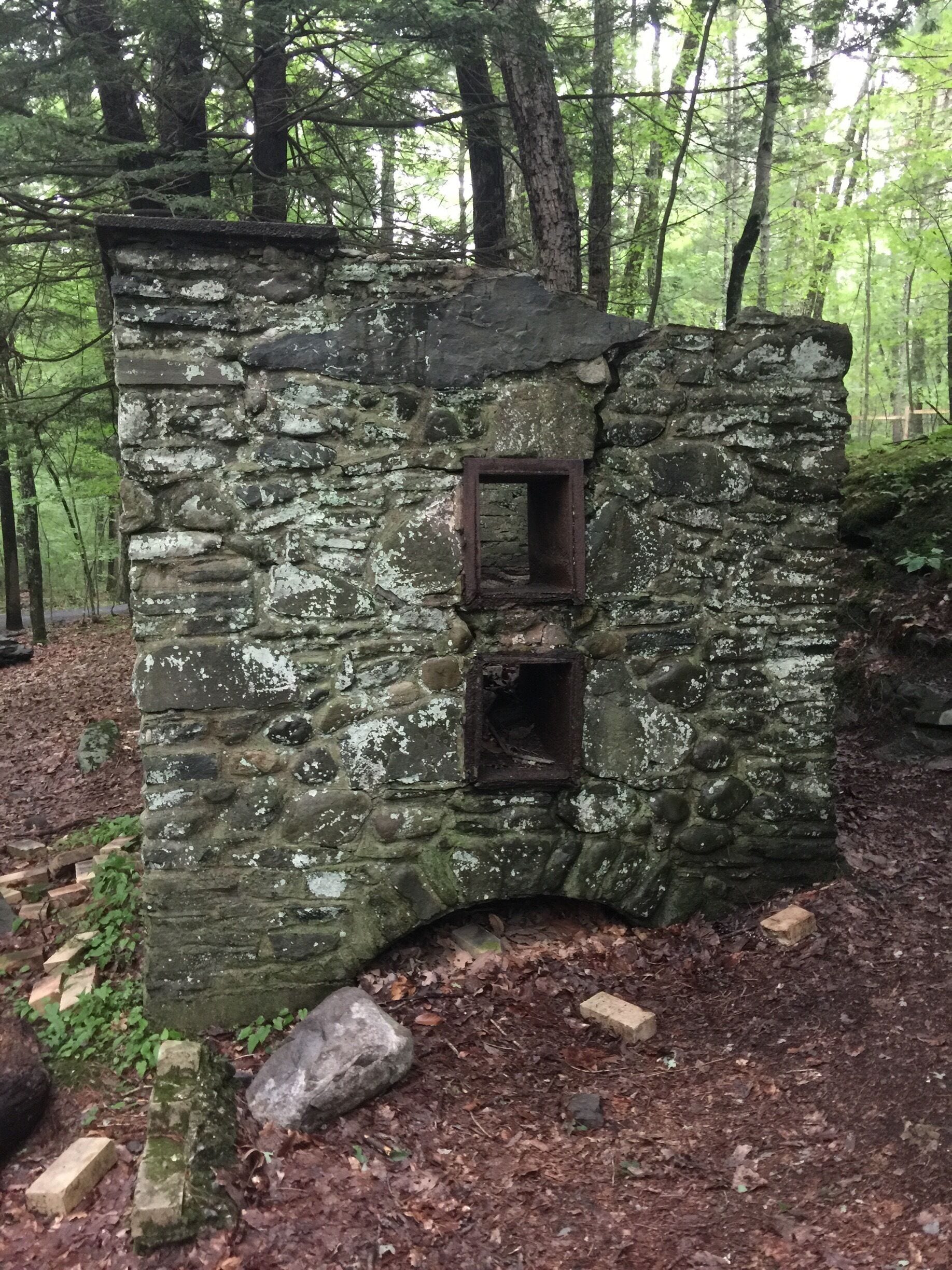 It's a nice short walk to the falls