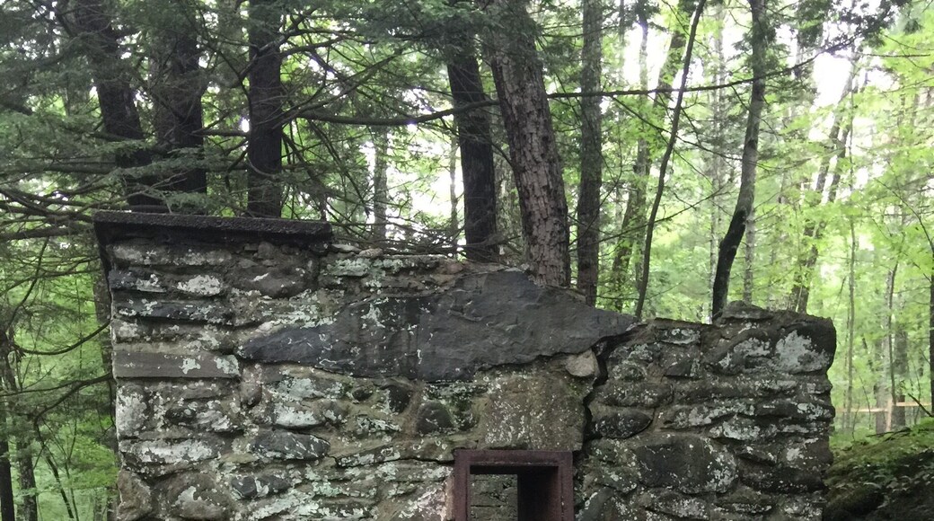 It's a nice short walk to the falls