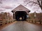 Traditional Covered Bridge in New Hampshire USA