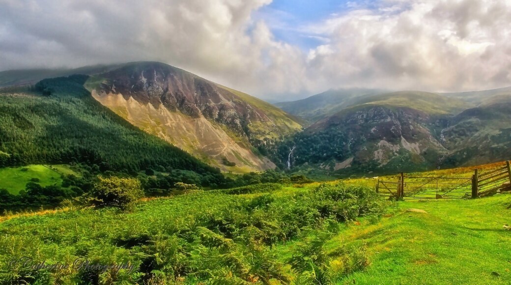 simply love the beauty of nature in North Wales - Aber Falls - easy accessible to the waterfalls #england #nationalpark #hiking #adventure #travel #landscape